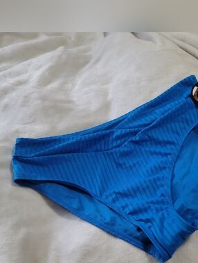 NWT No Boundaries Blue Bikini Bottoms Sz XL 15-17 Swimsuit Beach Pool Bathing